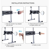 HiSmith 4.5 Inch Suction Cup Adapter – Smooth Sleek Sex Toy Accessory Sex Machine Connectors